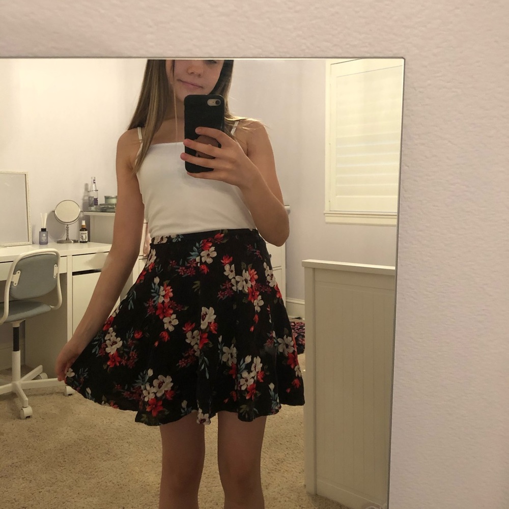 Floral skirt